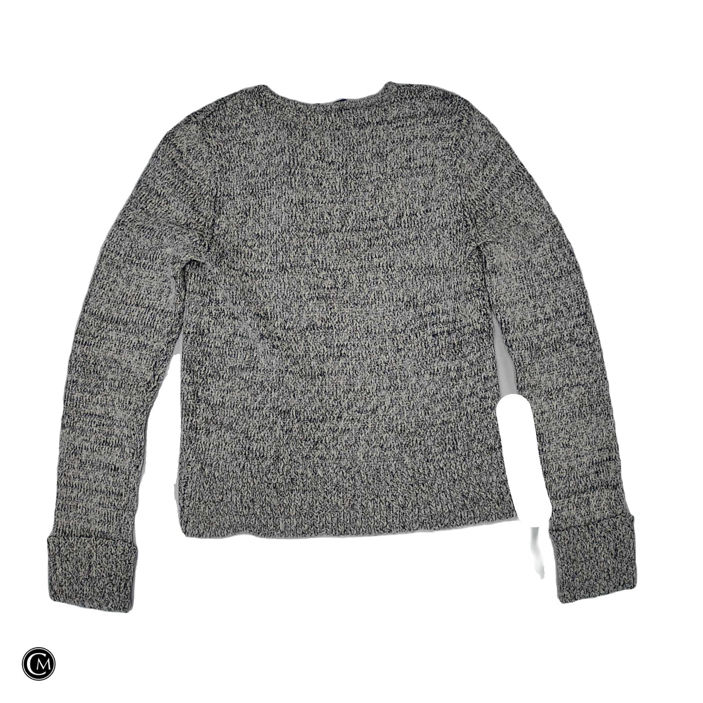Sweater Cardigan By Loft In Grey, Size: S image 2