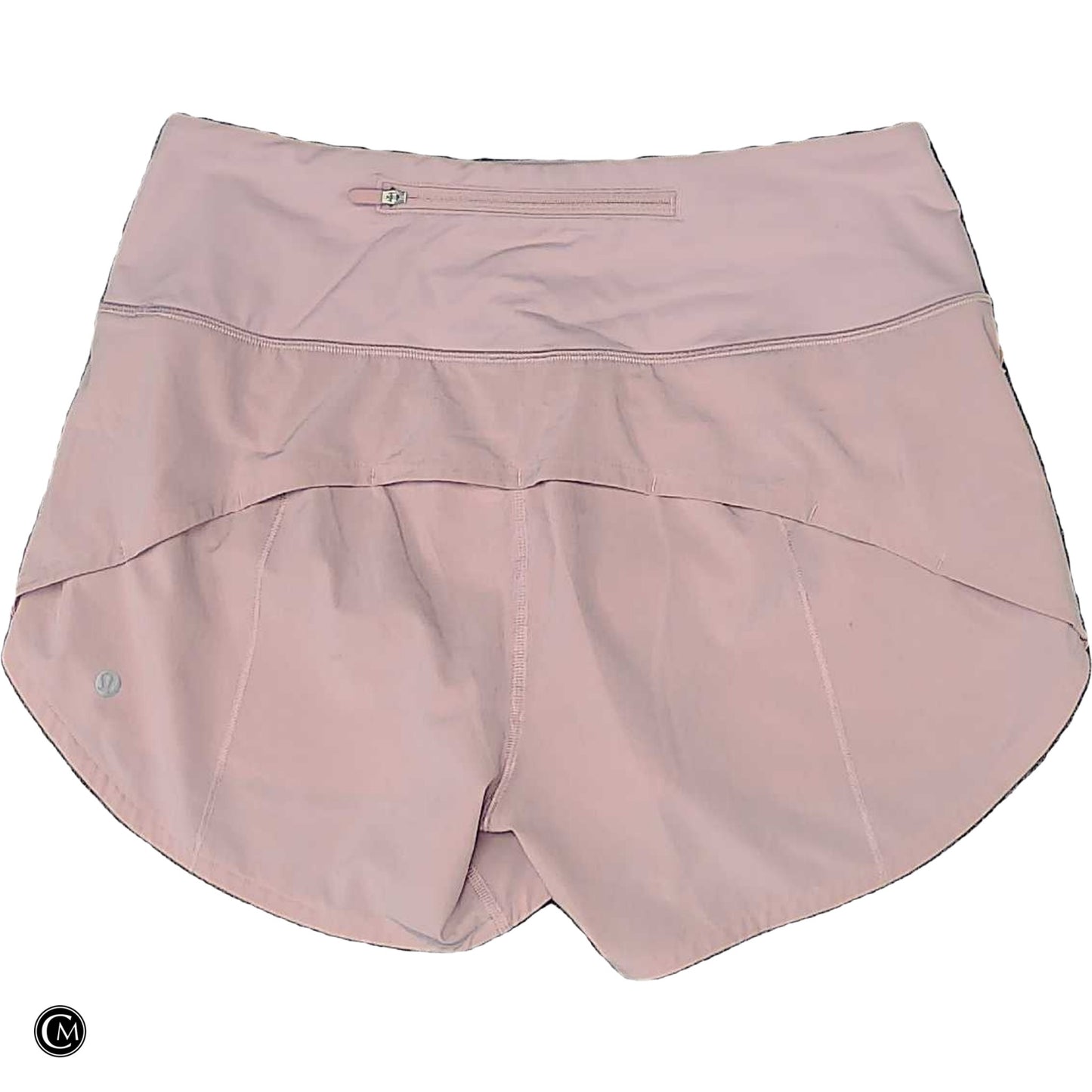 Athletic Shorts By Lululemon In Pink, Size: M image 2