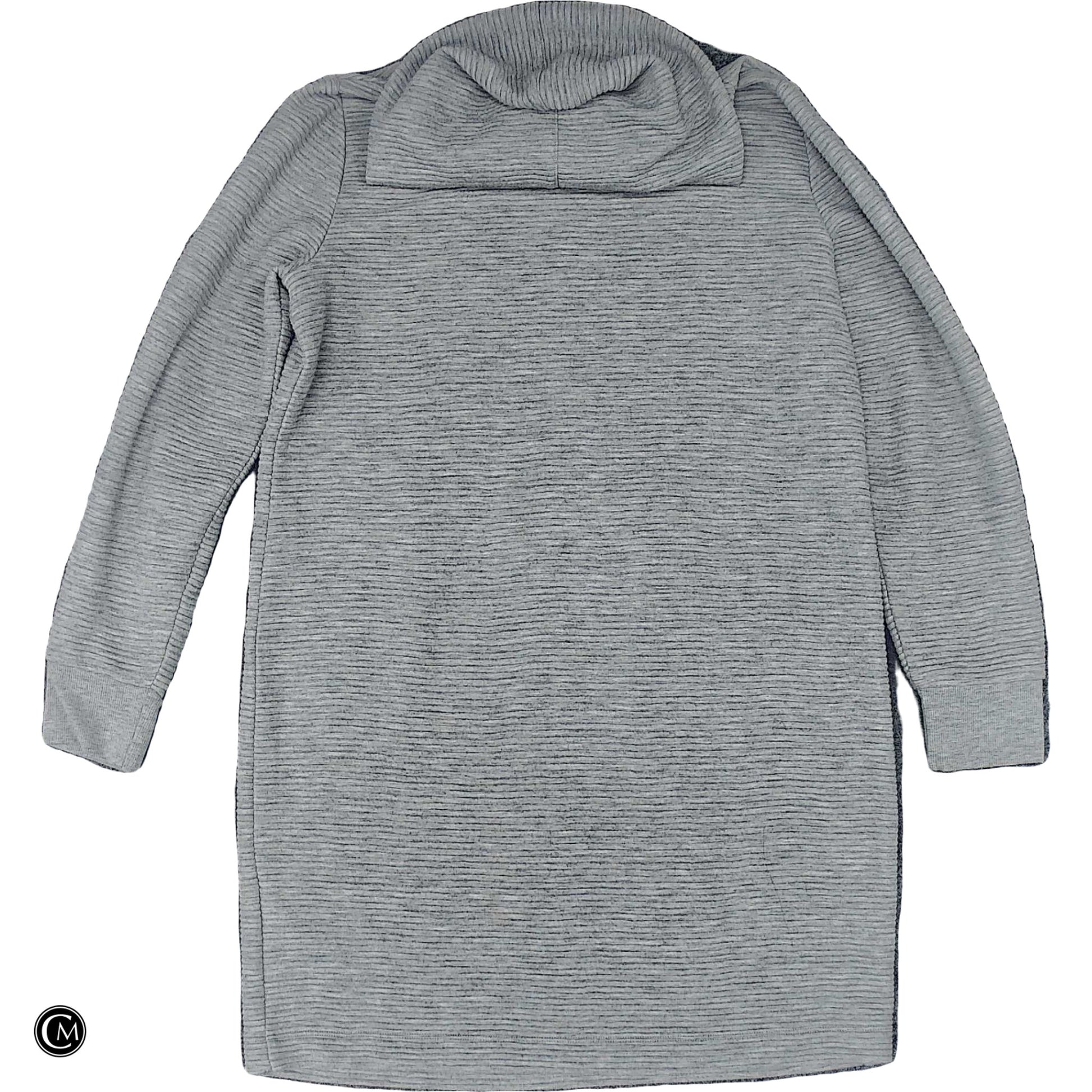 Dress Sweater By Tommy Hilfiger In Grey, Size: M image 2