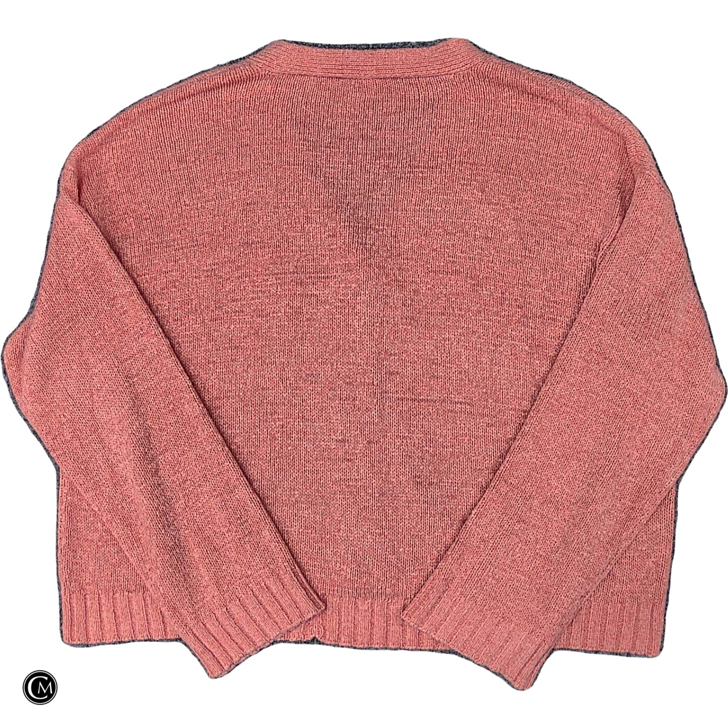 Sweater Cardigan By Loft In Pink, Size: L image 2