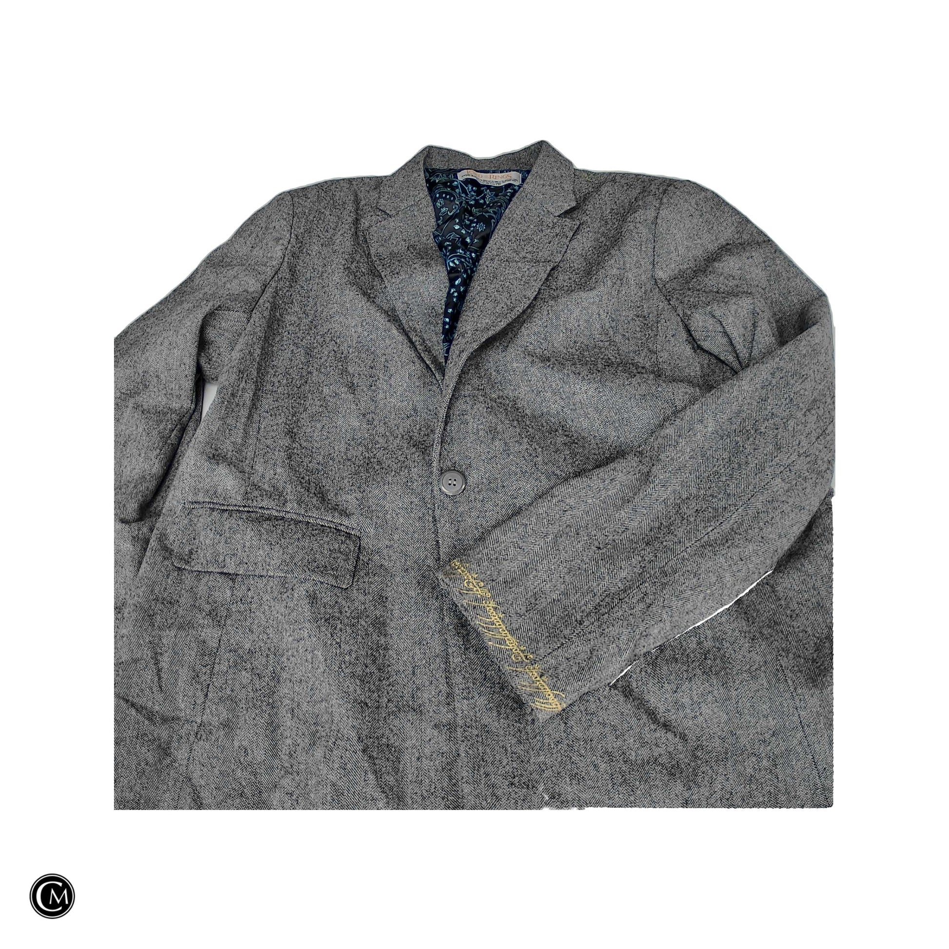 Blazer By Clothes Mentor In Grey, Size: 3x image 3