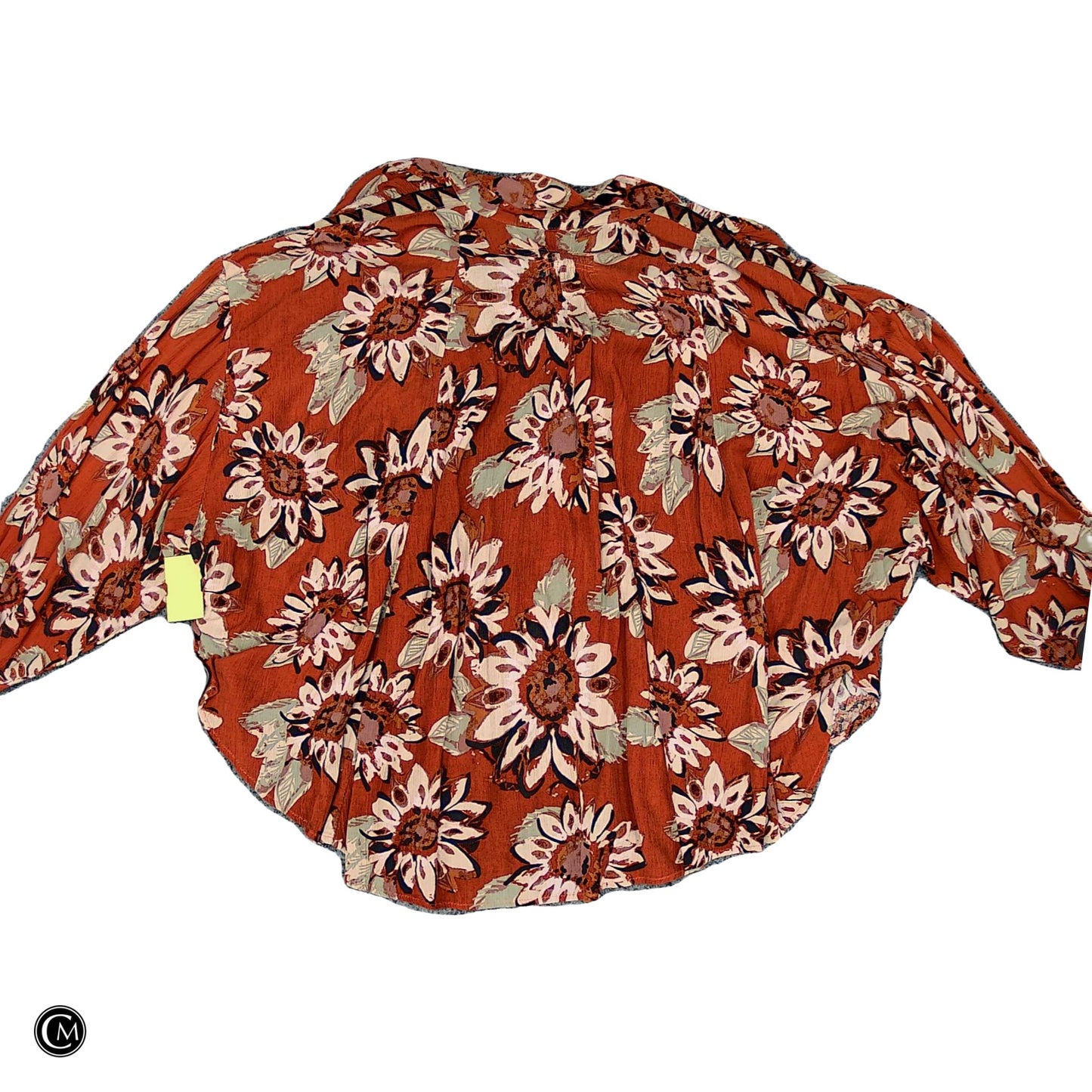 Top Ls By Free People In Orange, Size: M image 3