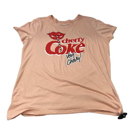 Top Short Sleeve By Coca-Cola  Size: 2x