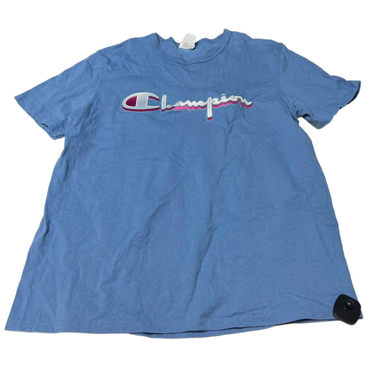 Athletic Top Short Sleeve By Champion  Size: Xl